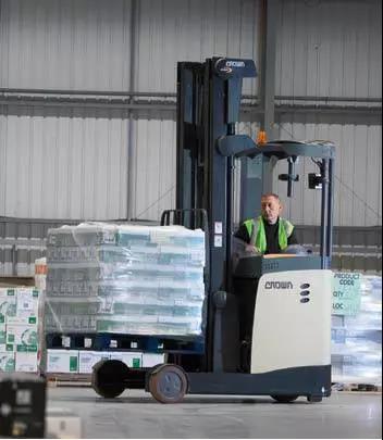 科朗叉車的損壞成本降低超過90%，車隊(duì)規(guī)模減少超過40%