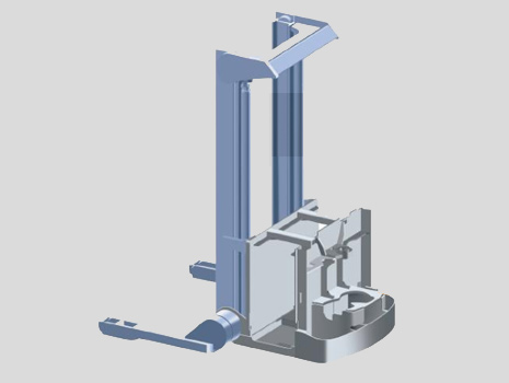 門(mén)架及底盤(pán)